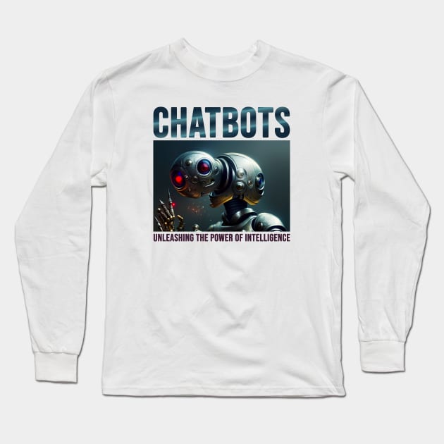 ChatBot Long Sleeve T-Shirt by Aleksandar NIkolic